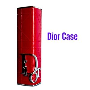 Dior Addict Lipstick Case Brick Cannage NEW LIMITED EDITION Refillable Couture